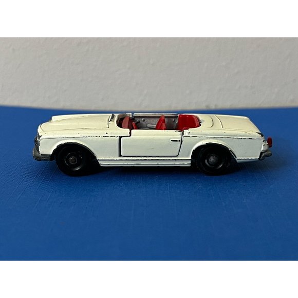 Vintage Matchbox Series No 27 Mercedes 230 SL  made in England white - Picture 5 of 9